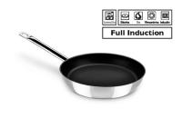 Monix Chef Non-Stick - Sartén de acero inoxidable 18/10 con antiadherente tamaños 18 20 24 28 cm. Sartenes durables. Cocina - details 2