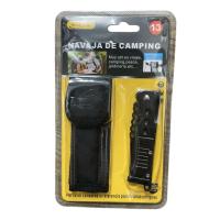 HUSL Navaja de Camping Plegable de Acero Inoxidable para Supervivencia Al Aire Libre y Senderismo en Color Negro - details 6
