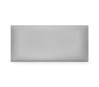 DHOME Cabecero de Polipiel o Tela AQUALINE Liso Cabeceros Cabezal Tapizado Cama Lujo (Gris Claro Polipiel) - details 3