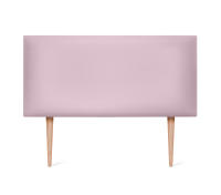 DHOME Cabecero de Polipiel o Tela AQUALINE Liso Cabeceros Cabezal Tapizado Cama Lujo (Rosa Polipiel) - details 7