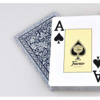 Fournier Baraja de poker de 55 cartas Índices o números grandes Presentada en celofán Reverso aleatorio rojo o azul Casino Ideal para jugar a la canasta poquer  solitarios - details 5