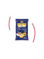 Tosfrit Aperitivos: Caja de Patatas Fritas Queso de Cabra y Cebolla Caramelizada - 9 bolsas con 130gr cada una - details 1