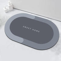 GREATOYAR  Alfombra de Baño, Alfombrilla Superabsorbente, Antideslizante de Goma, Fácil de Limpiar,  Oval y Rectángulo, 38x58cm, Colores y Patrones se envían por Aleatorio - details 2