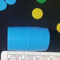 Fournier Set de cubiletes fichas y dados para jugar al parchís y a la oca 4 jugadores Accesorios Juego de Mesa Jugar Familia Niños Tablero - details 4