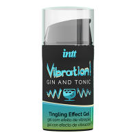 INTT LUBRICANTE INTIMO UNISEX VIBRADOR LIQUIDO SABOR Y AROMA GIN&TONIC 15 ML - details 1