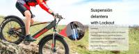 EleglideTankroll Bicicleta Eléctrica de 740W, batería de 480Wh, negro, aluminio, soporta 120 kg, 25 km/h, Peso 27 kg, Shimano, 7 velocidades, IPX4, pantalla LED, autonomía 65-70 km - details 0