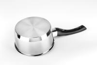 Cazo Cocina VIER , Acero Inoxidable apto para toda clase de cocinas , incluidas las de inducción. Mango revestido de silicona antiquemaduras. - details 1