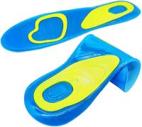 STARLEY-plantilla ortopédica de Gel de silicona para el cuidado de los pies, inserciones deportivas para suela de zapatos, almohadilla de absorción de impacto, almohadilla ortopédica para arco  EU 38-42,42-48 - details 4