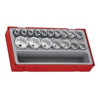 JUEGO DE VASOS BIHEXAGONALES TT1217 - 17 PIEZAS - details 0