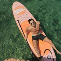 Flamingueo Tabla Paddle Surf Hinchable - Paddle Surf Hinchable, Remo Ajustable, Stand Up Paddle Board, Bolsa de Transporte, Hinchador Manual Incluido, Cubierta Antideslizante (320 x 84 x 15) - details 1