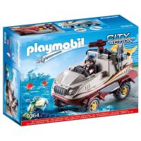 Playmobil coche anfibio con motor sumergible City Action (9364) con figura de ladrón - details 0