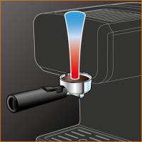 Cafetera Express Krups Opio XP3208, 15 bares presión, calentador taza y espumador de leche - details 1
