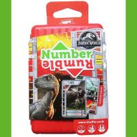 Cartamundi Shuffle Juego de mesa de 54 cartas Jurassic world Parque jurásico Dinosaurios Estrategia Instrucciones en español Partidas de 15 minutos A partir de 6 años Para 2 ó 4 jugadores Juego de bolsillo Viaje En estuche protector de plástico - details 2