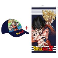 SET GORRA Y TOALLA MICROFIBRA PARA BANO Y PLAYA 70*140CM DRAGON BALL - details 1