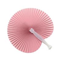 AKARURE - 60 Abanicos Pai Pai Plegable de Papel en color Rosa, Abanicos para Bodas, Comuniones y Bautizos, Abanicos de Regalo, Detalle Bodas, Detalle Comuniones, Detalle Bautizos - details 0