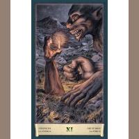 Naipecoleccion Lo Scarabeo Tarot de 78 cartas Necronomicon Dark grimoire Literatura fantástica Lovecraft Grimorios Pesadillas Monstruos Instrucciones en Inglés, Italiano, Español, Francés y Alemán Adultos Cartas adivinatorias Esotérico Esoterismo Aprender - details 3