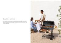 CREATE - Barbacoa Ahumadora de Carbón Create con Ruedas y Bandejas Laterales Plegables - BBQ SMOKEY - details 1