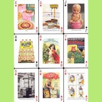 Piatnik Baraja de poker de 55 cartas Toilet WC Baño aseo Vintage Carteles y fotografías Baño Papel higiénico Escobilla Orinal Water Juego mesa Jugar Adultos Colección Coleccionable Poquer - details 4