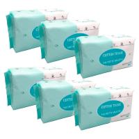 360 Hojas Toallitas secas suaves, paños de limpieza desechables suaves, 6 paquetes de 60 unidades, el tamaño de la toallas desechables seca es de 17 x 20 Cm, se puede utilizar como paños para bebés - details 0