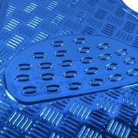 Alfombrillas Universales para Vehículos, Alfombrillas de Goma para Coche con Diseño Metálico, 4 Piezas - details 1