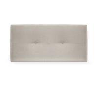 DHOME Cabecero de Polipiel o Tela AQUALINE Pro cabeceros Cabezal tapizado Cama Lujo (Beige Tela) - details 3