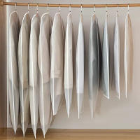 Aicasa Fundas de Ropa Transparentes con Cremallera para Viaje y Almacenamiento de Prendas de Vestir en 3 Tamaños - details 6