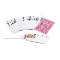 Fournier Baraja de poker de 55 cartas Índices o números grandes Presentada en celofán Reverso aleatorio rojo o azul Casino Ideal para jugar a la canasta poquer  solitarios - details 3