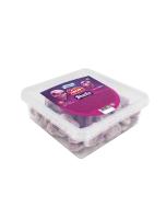 Gominolas de Vidal Rellenas en bandeja de 75 unidades - Unión de texturas que te dejará un dulce sabor en la boca y ganas de repetir - Diferentes modelos a elegir, besos, fresas, calaveras, ojos, moras... Chuches sin gluten y sin grasa - details 9