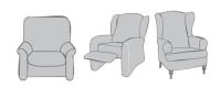 Salvasofá relax reversible Maui. Funda para sillón acolchado y reversible. MAXIFUNDAS FUNDAS DE SOFA & CHAISE LONGUE - details 1