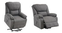 Eco-De Sillón de Masaje Relax Elevador Levantapersonas Stelvio, Reclinación Eléctrica 160º, Función Calor, Programas Auto, Vibro Ondulación, 2 Puertos USB de Recarga, A++, ECO-8520UP  Eco-De - details 1