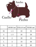 COTTECOTA-Arnés para Perros Mascotas 5 Tamaños y Varios colores a Elegir para Perro pequeño Mediano y Grande Arnes para Perro Cómodo Transpirable Chaleco Arnés Pecho Ajustable para Adiesreamiento - details 0