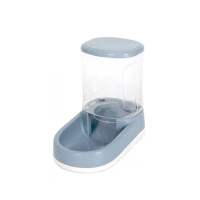Dispensador Pienso 33x32x16cm, Dispensador de Comida Seca o croquetas para Perros y Gatos 3 litros, Depósito Transparente con Tapa, Base Antideslizante - details 2