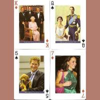 Piatnik Baraja de poker de 54 cartas Boda real Realeza Príncipe William y Kate Middleton Inglaterra Juego mesa Jugar Adultos Colección Coleccionable Poquer - details 3