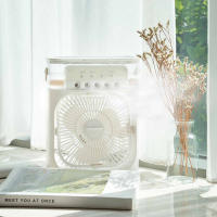 SANDALFON Ventilador Personal de Refrigeración con Mini Humidificador y 5 Pulverizadores - details 9