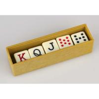Fournier 5 dados poker Esquinas rectas 1.5x1.5x1.5 Con caja de plástico Casino Juego de mesa Jugar Yatzy Mentiroso Adultos Accesorio Magia Truco Playa Piscina Camping Joven Divertido Entretenimiento Poquer - details 6
