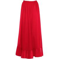 Falda Flamenco Mujer Niña Español, Falda Ensayo Flamenco Negro Rojo Volante Simple Volante Doble, Falda Baile Español Para Clase Feria Fiesta - details 2