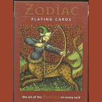 Piatnik Baraja de poker de 54 cartas Zodiaco Signo zodiacales Arte Capricornio Leo Aries Virgo Piscis Tauro Géminis Acuario Juego mesa Jugar Adultos Colección Coleccionable Poquer - details 5