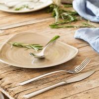 Monix Pisa - Juego de cubiertos 24 piezas con cuchillo chuletero. Acero inoxidable. Acabado pulido brillante, espesor 3 mm. Set - details 2