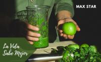 Max Star Batidora de Mano 600W 2 Velocidades  Cuchillas de Acero Inoxidable Robustas Mango Ergonómica Incluye vaso Medidor 500ml Pie Desmontable Material de Acero Inoxidable Luz LED Función Turbo - details 0