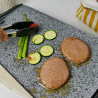 Plancha de Asar Jata GR558, Antiadherente, Resistencia al rayado, 2500 W, Medidas 46 x 28 cm, Fácil limpieza, Bandeja recogesalsas - details 3