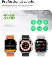 Reloj inteligente T800 Ultra 2023 SmartWatch Ultra Series8 Fitness Pulsera, PLATA, correa NARANJA ,  ENVIO 24H - details 2