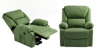 Eco-De Sillón de Masaje Relax Elevador Levantapersonas Stelvio, Reclinación Eléctrica 160º, Función Calor, Programas Auto, Vibro Ondulación, 2 Puertos USB de Recarga, A++, ECO-8520UP  Eco-De - details 3