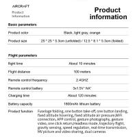 Dron K3 WiFi FPV Quadcopter 4K 90 ° FOV HD, Control remoto, GRIS, ENVIO 24H , NUEVO - details 12