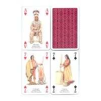 Heritage Playing Card Co Heritage Baraja de Poker Didáctica Inglés Gatos Perros Caballos Animales Mariposas Pájaros Fósiles Especias Peces Frutas Hierbas Faros Árboles Gemas Minerales Delfines Ballenas Setas Insectos Arañas Indios Rosas Salvajes Fauna - details 73
