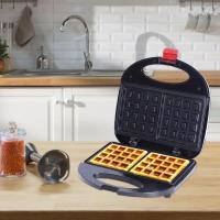 Máquina eléctrica para hacer sándwiches, Mini parrilla para Pan, Waffle, tortitas, calefacción de doble cara, sartén antiadherente de hierro, horno para pasteles, 750W - details 1