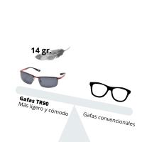 Gafas de Conducción Nocturna TR90 Polarizadas Ultra Ligero (14 gramos). Gafas para conducir noche. Protege Deslumbramiento. Hit Eyewear - details 0