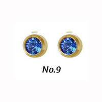 Unidad de piercing para el cuerpo, joyería de acero quirúrgico, Gema cz, color plateado, 16g, tragus, cartílago, 1 par - details 15