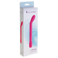 Vibrador S Pleasures Lithea Punto G Recargable USB Cereza - Estimulación Precisa del Punto G - details 2