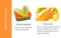 Various Fiambrera para Niños-Sandwichera con 3 Compartimentos para Guardería, Fiambrera con División Infantil de Plástico Libre de BPA, Gran regalo para niños (Disney, Batman symbol,Avengers rolling,Dragon ball,Cars,Frozen, LOL, Patrulla Canina…) - details 9