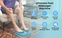 GYMFORM Masajeador de Pies y Piernas Leg Action, Masaje Shiatsu, Mando a distancia, Múltiples Programas y velocidades para Mejorar la Circulación y Aliviar el Dolor - details 2